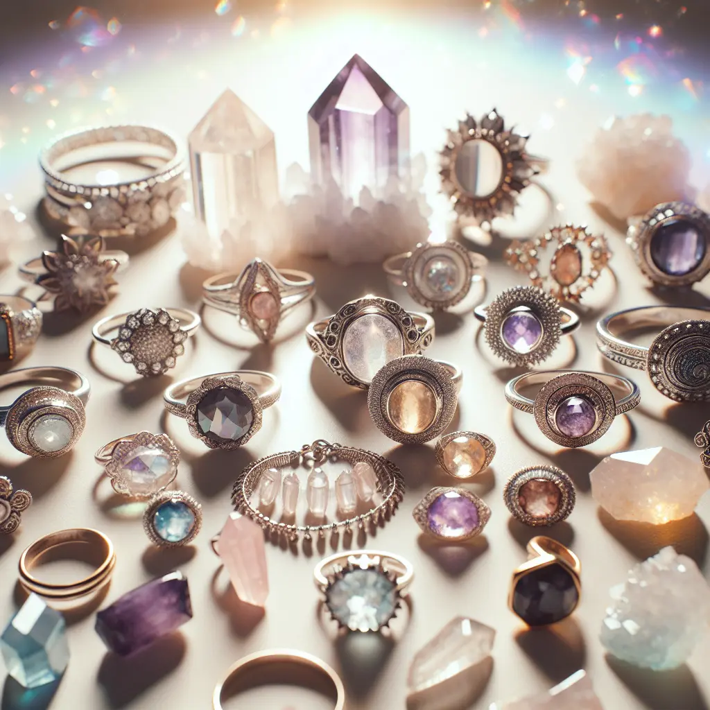 Representation of Crystal Jewelry for Everyday Energy Enhancement