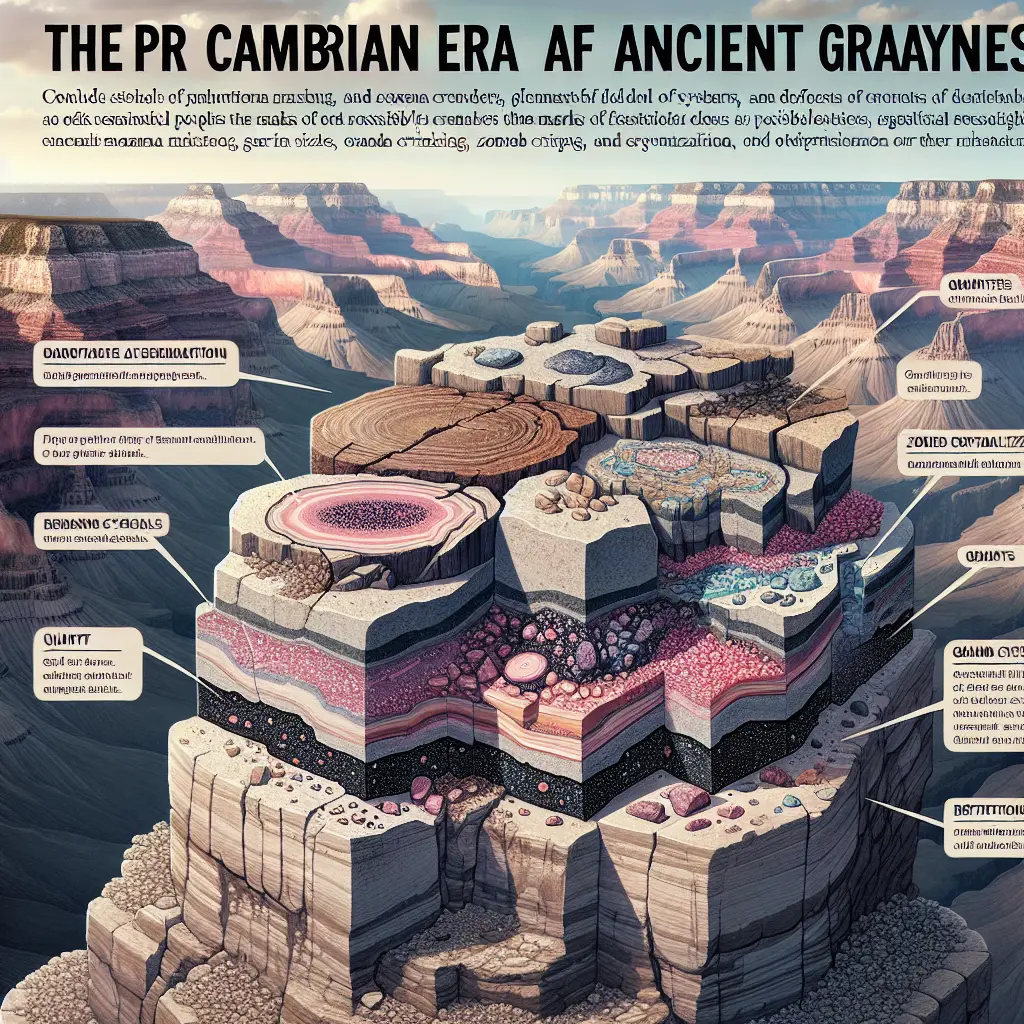 Representation of Geological Analysis of Precambrian Granites in the Grand Canyon Basement Rocks