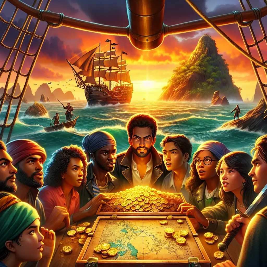 Representation of The Sun Never Sets: Join Captain Eldon鈥檚 Crew in a Quest for the Pirate King鈥檚 Treasure (PC Game Free Download)