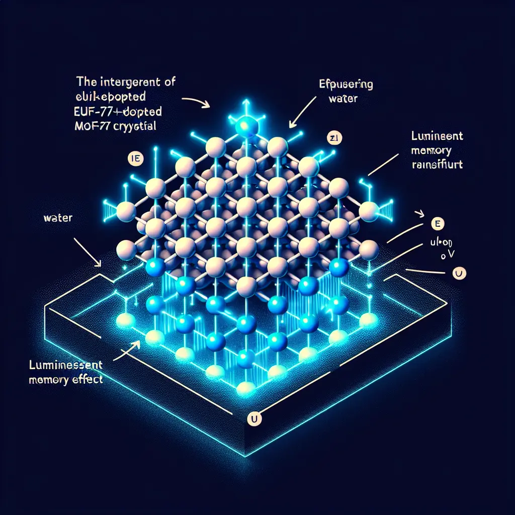 Representation of Time-Dependent Water-Induced Phase Transition and Luminescence Memory Effect in Eu³⁺-Doped MOF-76(Y) Crystals